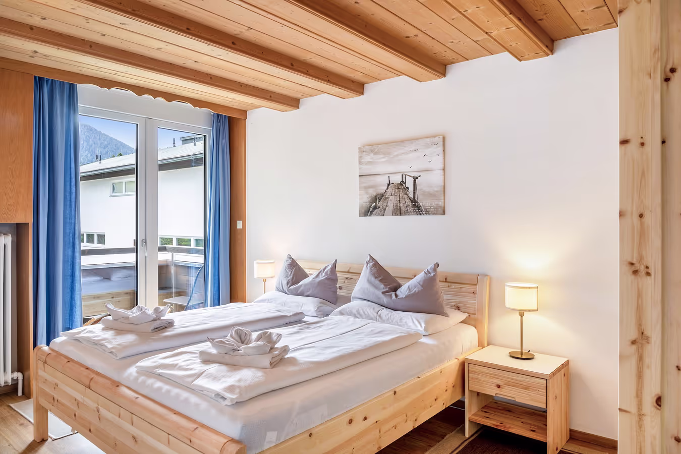 Apartement Gipfelblick Schlafzimmer Suite Harmony Raum